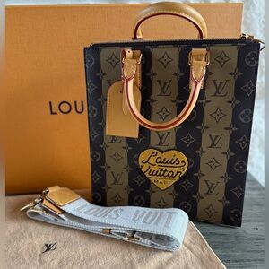 Louis Vuitton Nigo Sac Limited Edition Monogram Adjustable Strap Bag